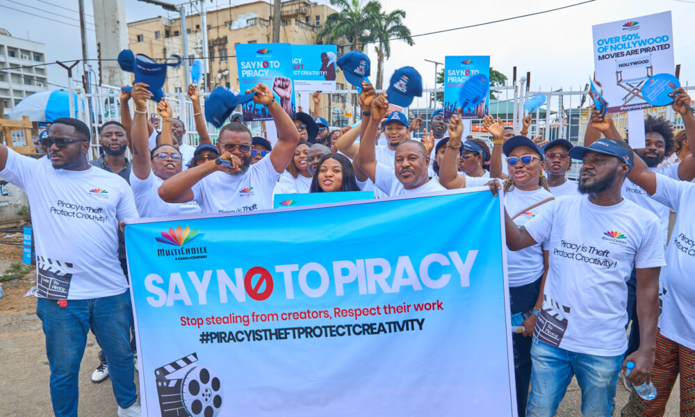 Creative Industry unites as MultiChoice Nigeria leads ‘Walk Against Piracy’